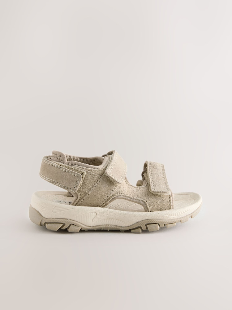 素色 - Leather Touch Fastening Trekker Sandals - 圖片 2/5 素色 - Leather Touch Fastening Trekker Sandals - 圖片 2/5