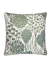 Wylder Ophelia Floral Print Jacquard Cushion - Imagen 3 de 5