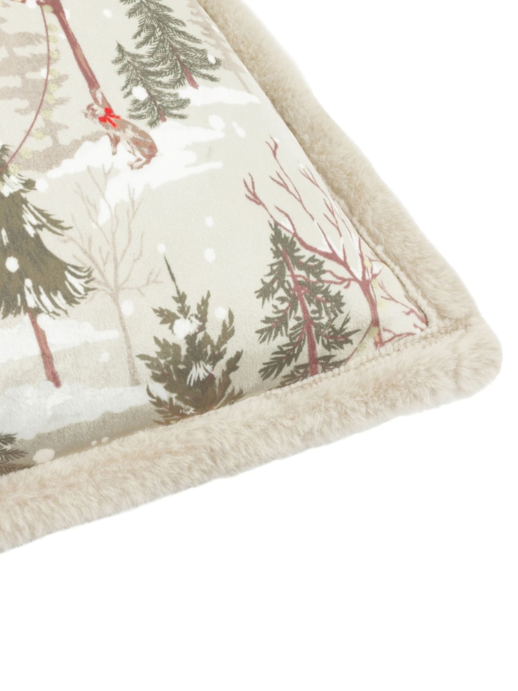Furn Natural Forest Festivities Velvet Christmas Cushion - Image 7 of 7 Furn Natural Forest Festivities Velvet Christmas Cushion - Image 7 of 7