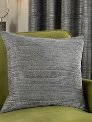 Paoletti Graphite Jupiter Jaquard Cushion - Image 1 of 5