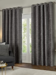 Paoletti Graphite Jupiter Jaquard Cushion - Image 2 of 5