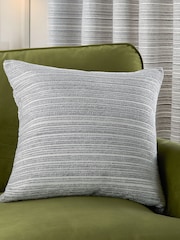 Paoletti Silver Jupiter Jaquard Cushion - Image 1 of 5