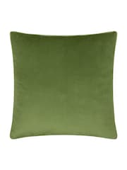 Wylder Multicolour Pumpkin Spice Piped Velvet Cushion - Image 2 of 4