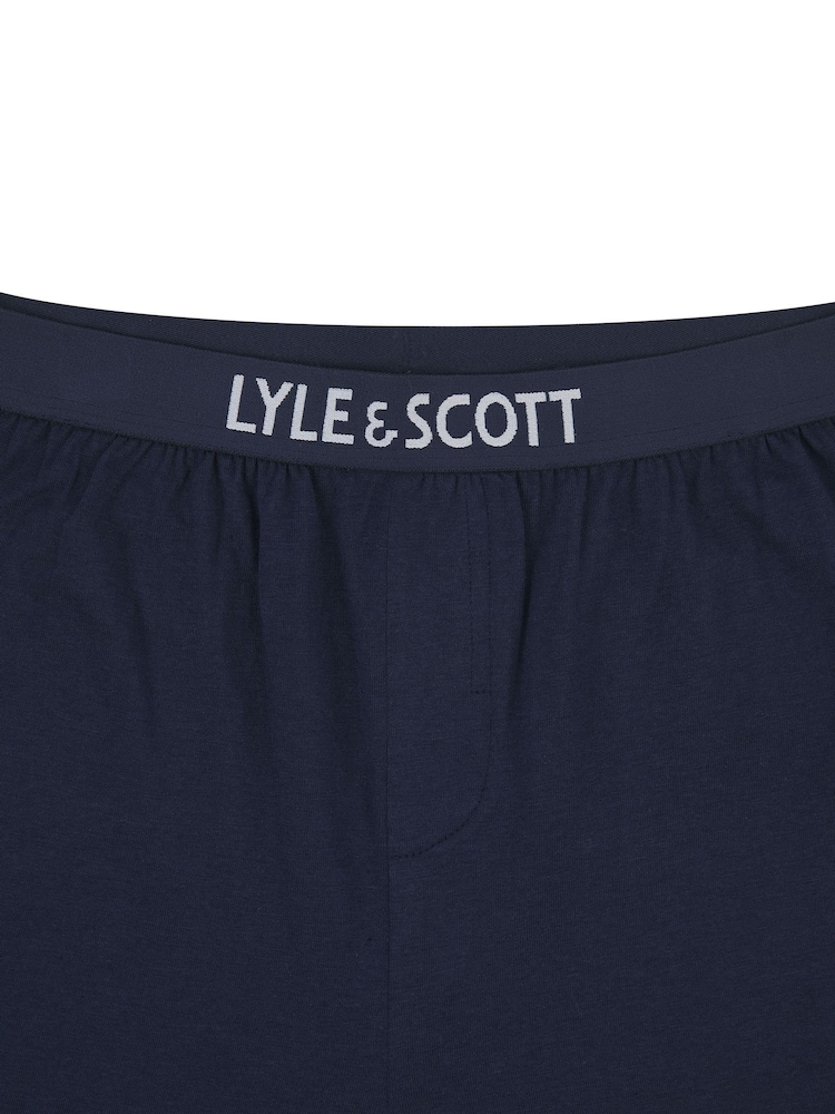 Lyle & Scott Boys Burt Long Sleeve T-Shirt and Cuffed Joggers Set - صورة 6 من 6 Lyle & Scott Boys Burt Long Sleeve T-Shirt and Cuffed Joggers Set - صورة 6 من 6