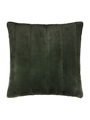 Paoletti Pine Empress Faux Fur Cushion - Image 1 of 4