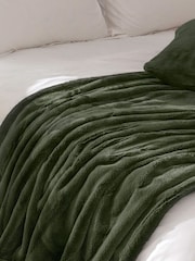 Paoletti Pine Empress Faux Fur Cushion - Image 3 of 4