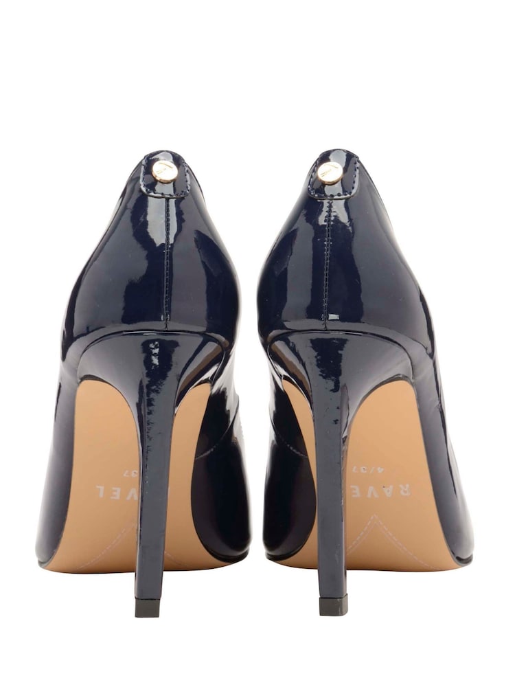 Ravel Blue Stiletto Heel Court Shoes - Image 4 of 4 Ravel Blue Stiletto Heel Court Shoes - Image 4 of 4