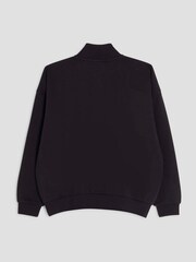 River Island Black Essentials Funnel Sweat Top - Image 2 of 4