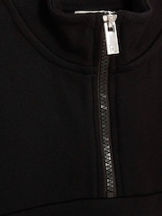 River Island Black Essentials Funnel Sweat Top - Image 3 of 4