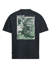 Jack Wolfskin Black Confident T-Shirt - Image 6 of 7