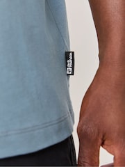 Jack Wolfskin Blue Confident T-Shirt - Image 4 of 7