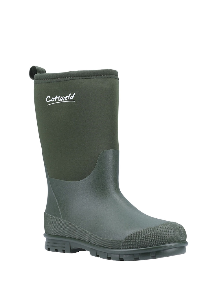 Cotswolds Hilly Neoprene Childrens Wellington Wellies - Image 2 of 3 Cotswolds Hilly Neoprene Childrens Wellington Wellies - Image 2 of 3