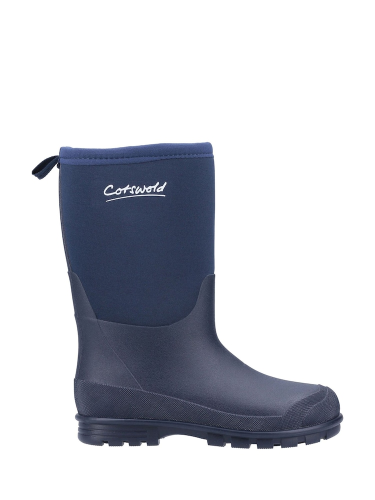 Cotswolds Hilly Neoprene Childrens Wellington Wellies - Image 2 of 6 Cotswolds Hilly Neoprene Childrens Wellington Wellies - Image 2 of 6