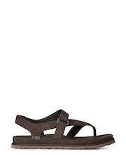 UGG Grey Goldengaze Toe Post Sandals - Image 1 of 7