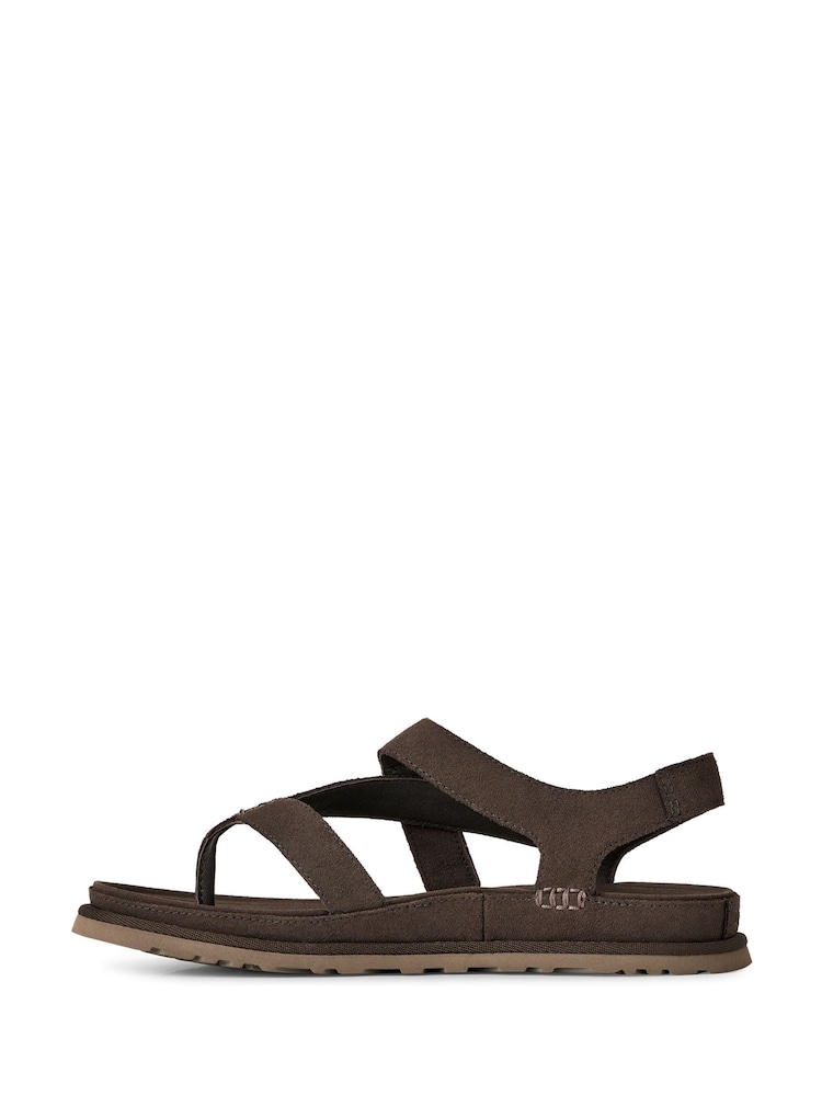 UGG Grey Goldengaze Toe Post Sandals - Image 2 of 7 UGG Grey Goldengaze Toe Post Sandals - Image 2 of 7