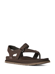 UGG Grey Goldengaze Toe Post Sandals - Image 3 of 7