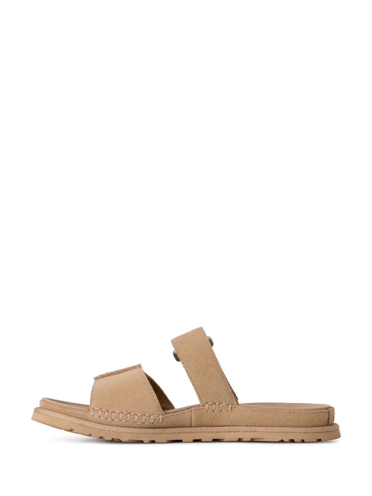 UGG Natural Goldengaze Slide Sandals - Image 2 of 7 UGG Natural Goldengaze Slide Sandals - Image 2 of 7