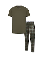 Lyle & Scott Green Percival Loungewear Set - Image 1 of 6