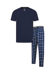 Lyle & Scott Blue Percival Loungewear Set - Image 1 of 6