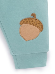 Purebaby Green Thick Leggings - Image 3 of 5