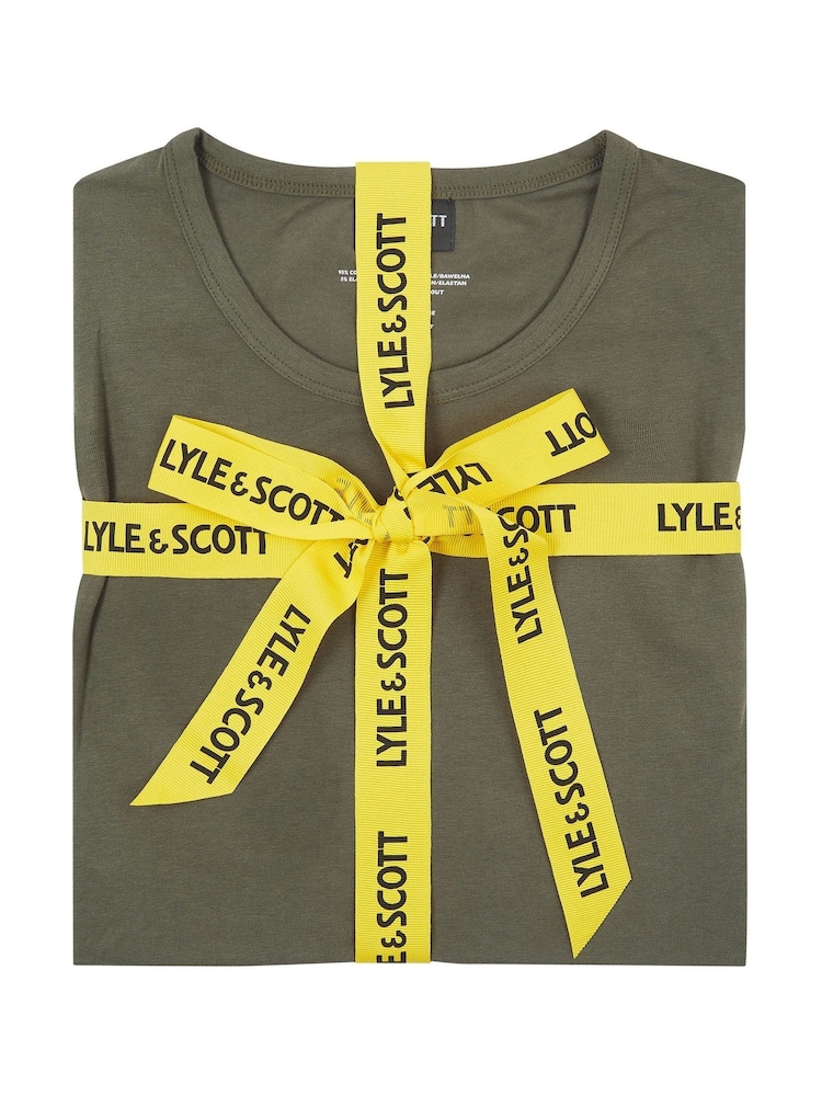 Lyle & Scott Green Charlie Loungewear Set - Image 6 of 6 Lyle & Scott Green Charlie Loungewear Set - Image 6 of 6