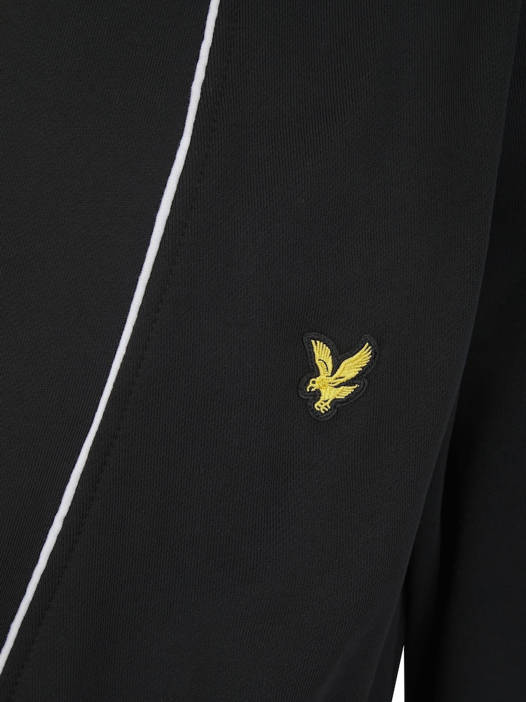 Lyle & Scott Black Kobe Kimono Robe - Image 3 of 3