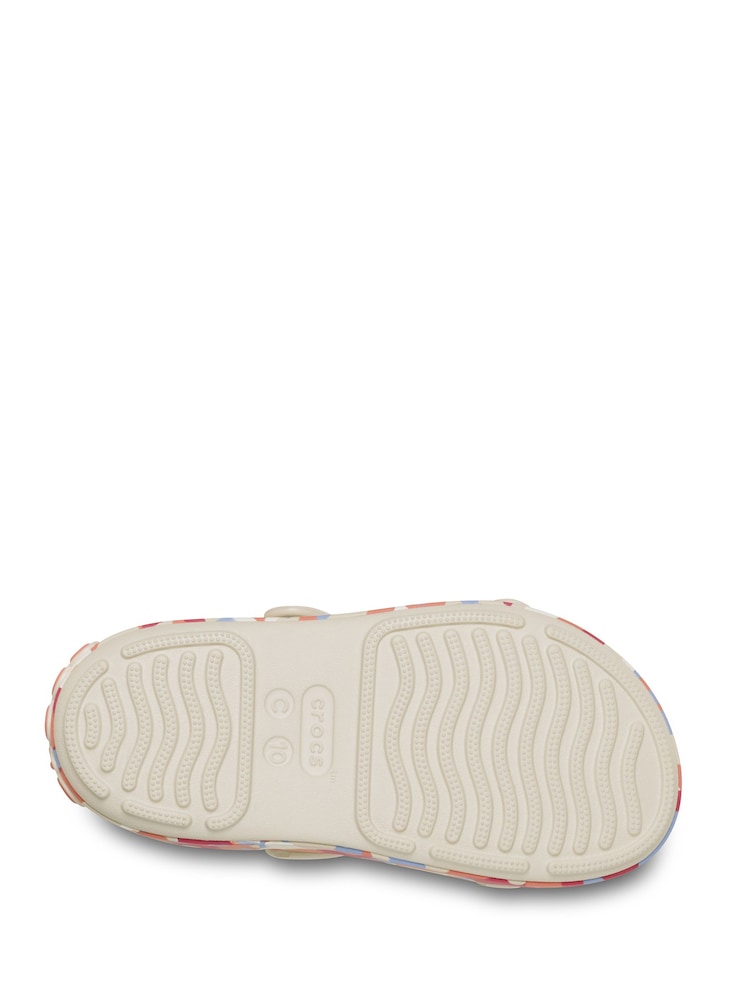 Crocs Cream Crocband Cruiser Glow Confetti Band Sandals - Image 6 of 6
