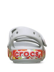 Crocs Grey Crocband Cruiser Glow Confetti Band Sandals - Image 4 of 6