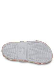 Crocs Grey Crocband Cruiser Glow Confetti Band Sandals - Image 6 of 6