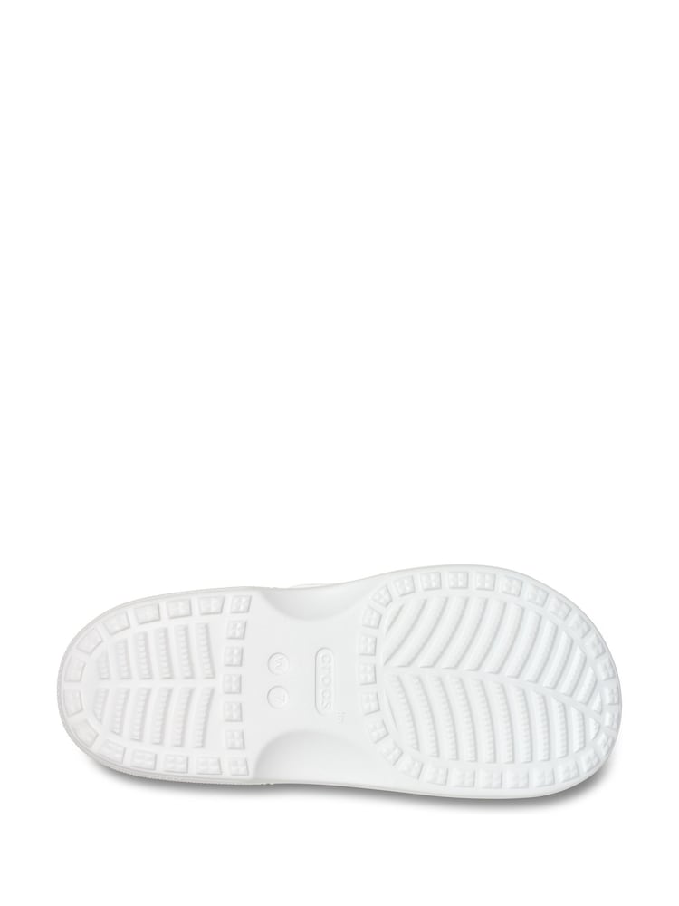 Crocs White Classic Saturday Sandals Women - Image 6 of 6