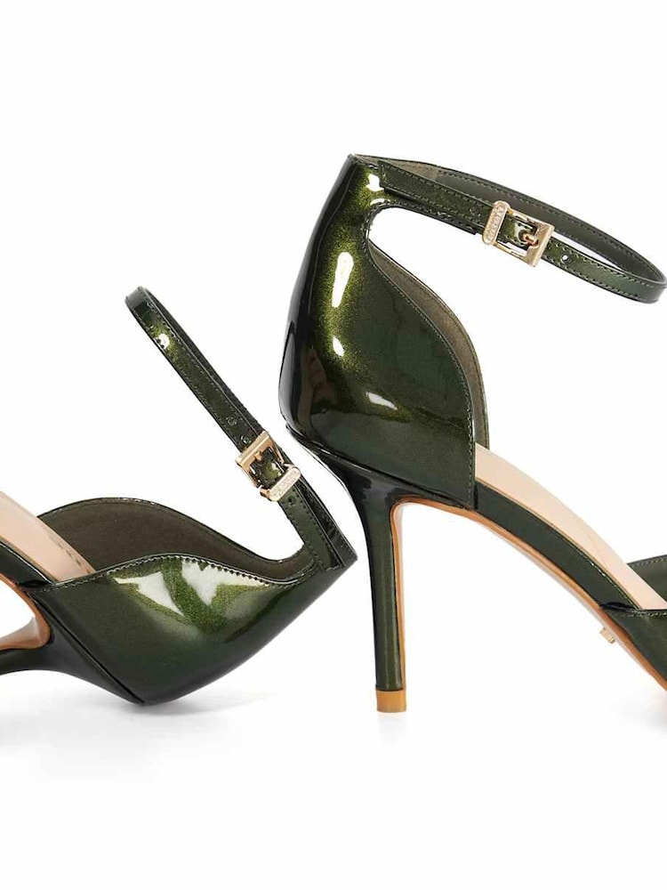 Dune London Green Calmness Pointed Back Counter Court Shoes - Image 6 of 6 Dune London Green Calmness Pointed Back Counter Court Shoes - Image 6 of 6
