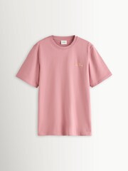 Les Deux Pink Wild Flower Print T-Shirt - Image 1 of 2