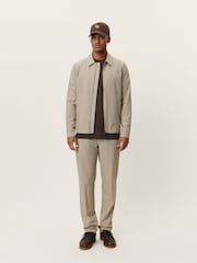 Les Deux Natural Como Coach Mini Check Jacket - Image 6 of 7