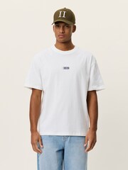 Les Deux White Chase Sport Print T-Shirt - Image 3 of 6