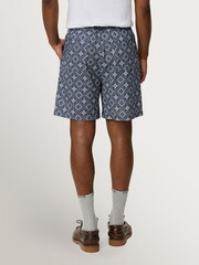 Les Deux Blue Harry Arabesque Shorts - Image 2 of 4