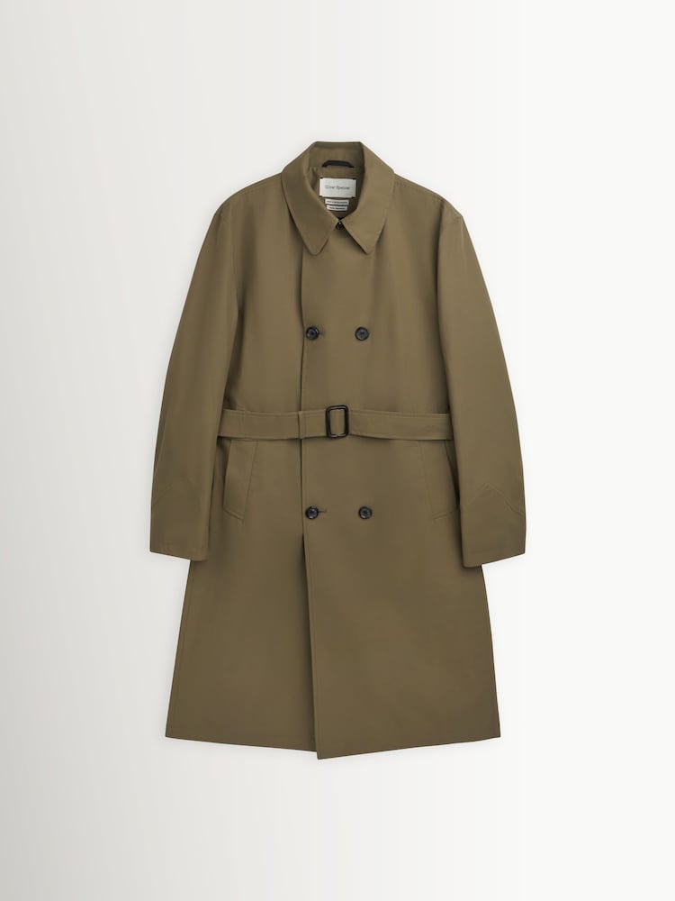 Oliver Spencer Green Albers Coat - Image 1 of 7