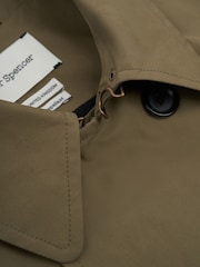 Oliver Spencer Green Albers Coat - Image 3 of 7