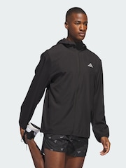 adidas Black Run It Jacket - Image 1 of 5