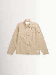 Norse Projects Brown Raabjerg Canvas Jacket - Image 1 of 5