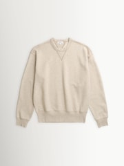 Norse Projects Natural Kulhuse Cotton Linen Loopback Sweatshirt - Image 1 of 4