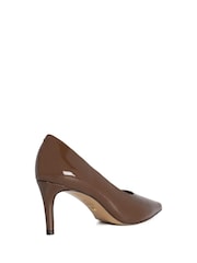 Dune London Brown Aspiring High Cut Court Shoes - Image 3 of 5