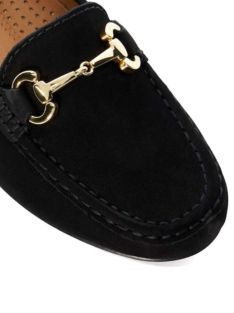 Dune London Black Glenniee Comfort Snaffle Loafers - Image 6 of 6 Dune London Black Glenniee Comfort Snaffle Loafers - Image 6 of 6