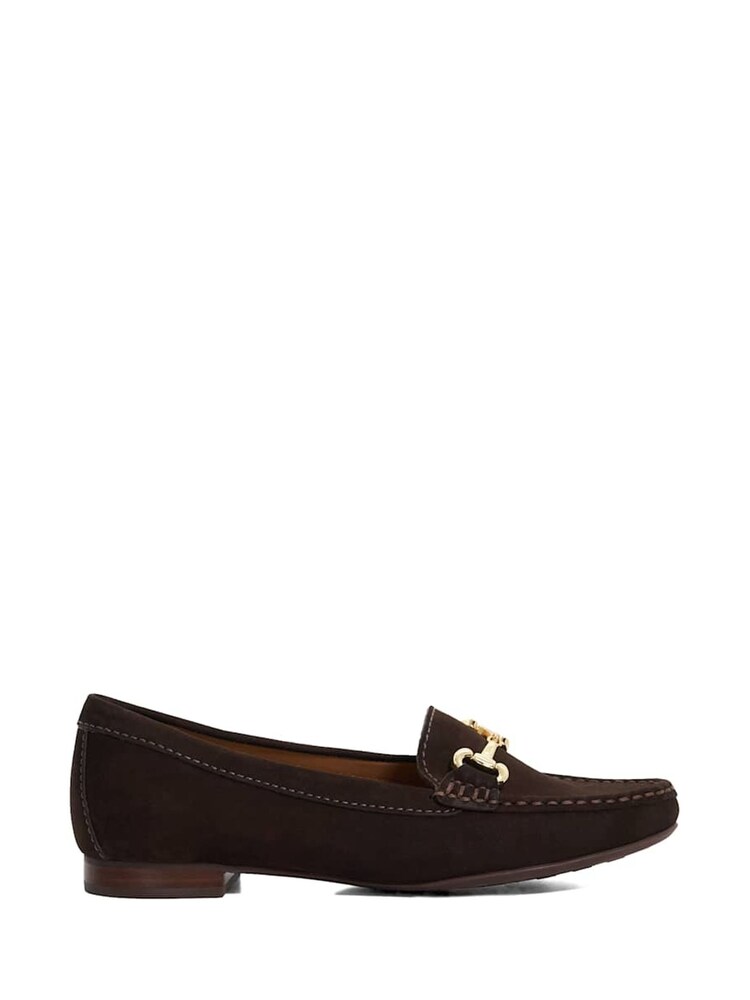 Dune London Brown Glenniee Comfort Snaffle Loafers - Image 2 of 6