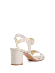 Sandalias de tacón cuadrado en 2 partes Merisa de Dune London - Imagen 4 de 6