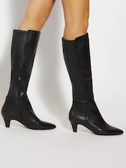 Dune London Sera Comfort Kitten Knee High Boots - Slika 1 iz 6
