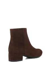 Dune London Brown Pippie Smart Low Boots - Image 4 of 6