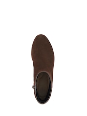Dune London Brown Pippie Smart Low Boots - Image 5 of 6