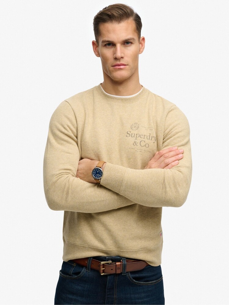 Superdry Natural Polo Shirt - Image 1 of 5