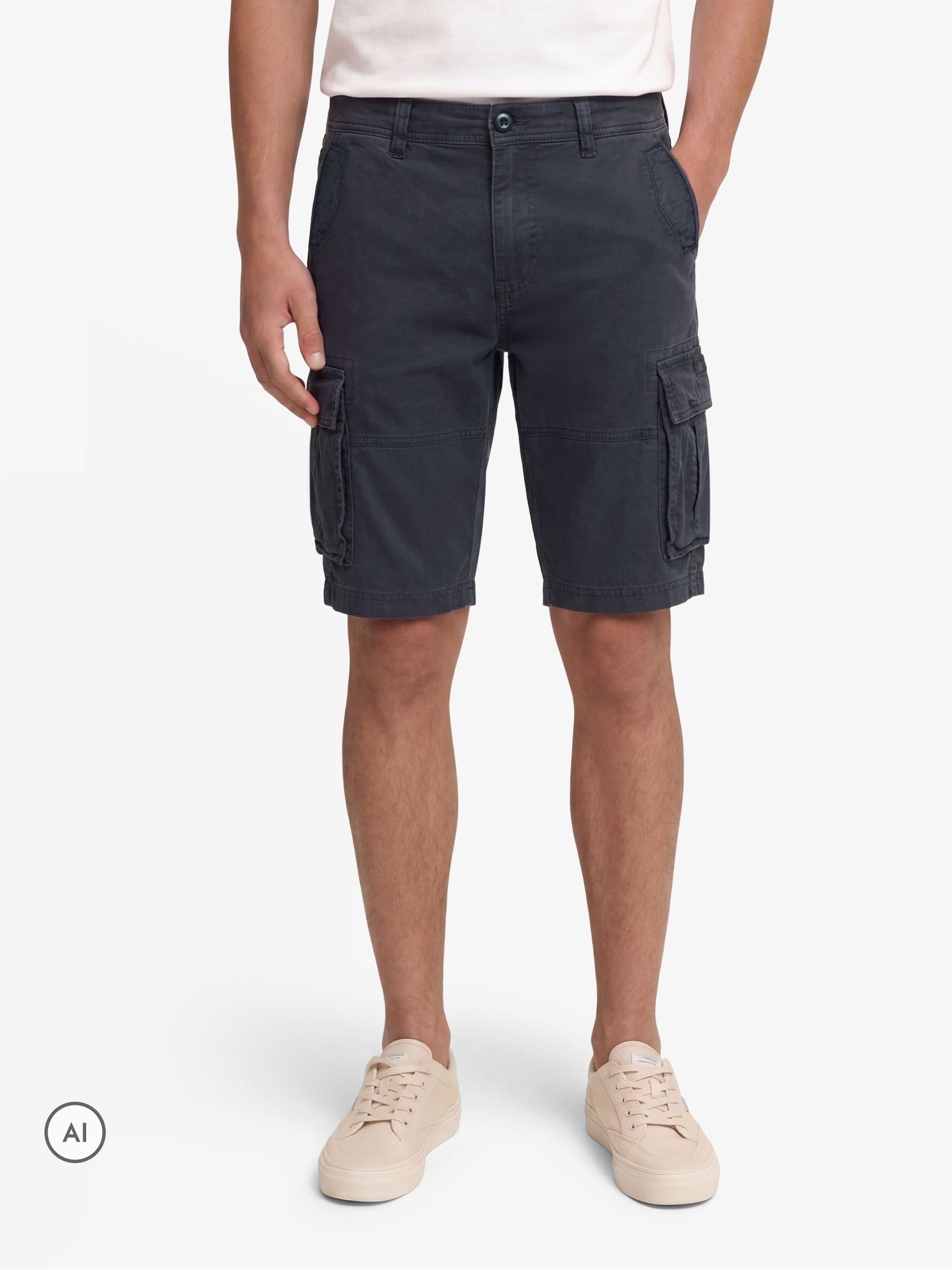Superdry Men's Blue Cargo Shorts Core - Image 4