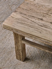 Nkuku Natural Ibo Reclaimed Wood Coffee Table - Image 5 of 6